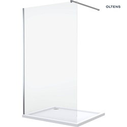 Sprchová zástena OLTENS Vida 22000300 Walk-In 110 cm číre sklo